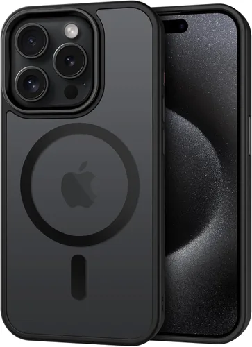 Miniatura 66 de CACOE Funda magnética para iPhone 12 y iPhone 12 Pro de 6.1 pulgadas - Compatible con MagSafe y soporte magnético para teléfono en el automóvil,