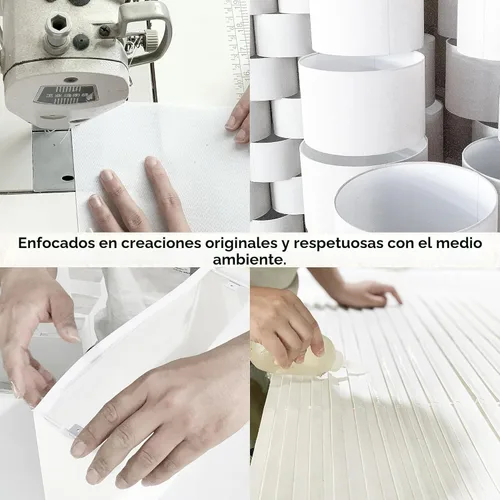 Miniatura 4 de Juego de 2 pantallas de lámpara de tambor de lino blanco puro de 13" superior x 13" inferior x 10" de alto (Spider) pantallas de lámpara Textura