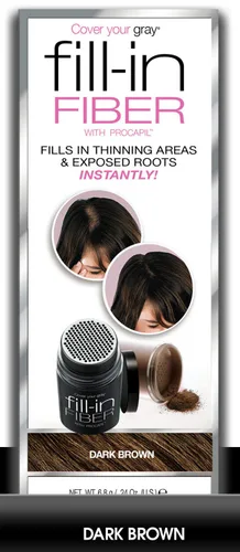 Miniatura 2 de Cover Your Gray Fibras Pro Fill-In con Procapil - Marrón Oscuro