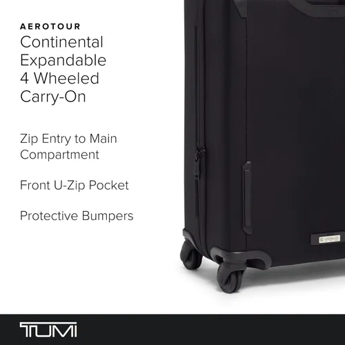 Miniatura 2 de TUMI - Aerotour - Maleta expandible de 4 ruedas - Maleta ligera de viaje de negocios y ocio para hombres y mujeres - 21.75 pulgadas Continental