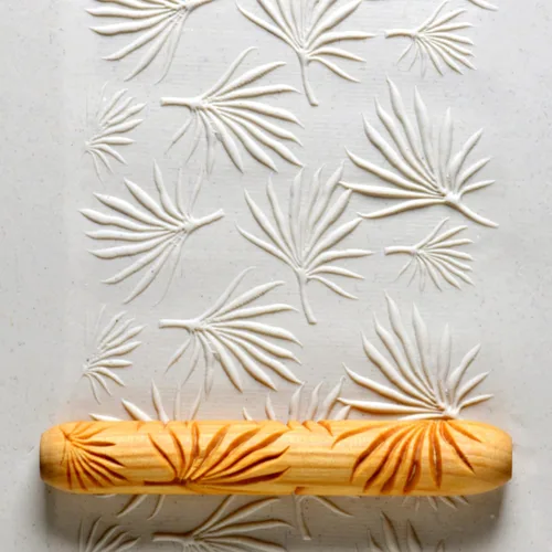 Miniatura 19 de MKM Pottery Tools Rodillos de mano de madera para arcilla (HR-12 puntos)