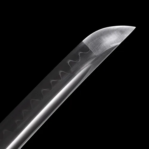 Miniatura 5 de Espada Katana Hecha a Mano, Espada Samurai Japonesa de Acero al Carbono T10, Templada en Arcilla, Espiga Completa, 40.5 Pulgadas/103 cm