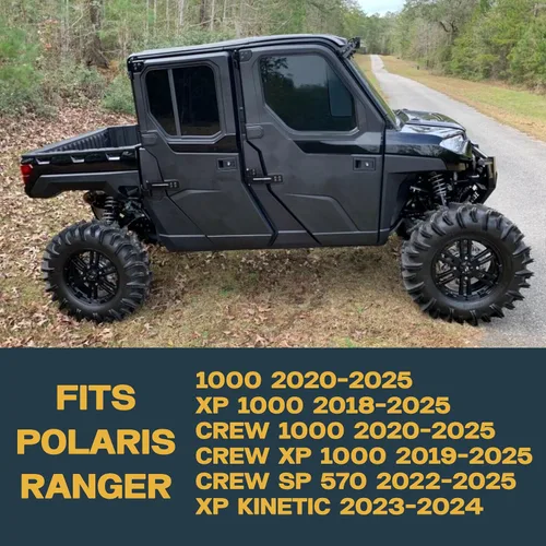 Miniatura 3 de Traild Polaris Ranger 1000/XP 1000/Crew 1000/Crew XP 1000/Crew SP 570/Kinetic 2018-2026 Juego de pastillas de freno de cerámica delanteras y traseras