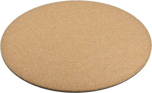 Miniatura 8 de MECCANIXITY Tapete redondo de corcho para plantas de 10 pulgadas, de plástico, absorbente, impermeable, para maceta de jardín