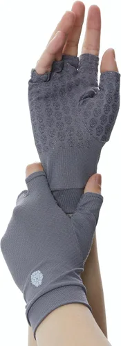 Miniatura 15 de Guantes sin dedos SPF para hombre y mujer, guantes de conducción unisex con protección solar UPF 50+ con gel de silicona