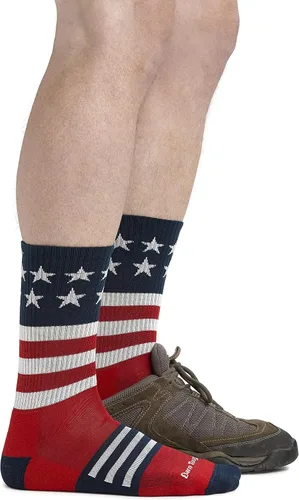 Miniatura 4 de Darn Tough Captain Stripe Micro Crew - Calcetines ligeros con cojín, para hombre