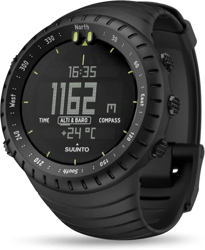 SUUNTO Core - Reloj deportivo clásico de aventura al aire libre con altímetro, barómetro y brújula, pantalla de amanecer y atardecer doble, alarma