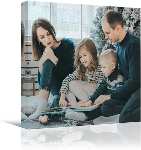 Miniatura 9 de Lienzo decorativo para pared personalizado con tus fotos, imágenes personalizadas a lienzo para sala de estar, dormitorio (8 x 10 pulgadas)