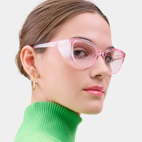 Miniatura 4 de Stoggles Gafas de Seguridad Cat Eye con Certificación Z87.1, Bloqueo de Luz Azul, Lente de Bloqueo UV, Protección Superior y Lateral, Antivaho
