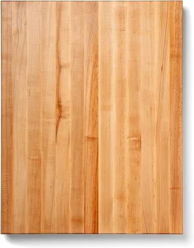 Miniatura 13 de John Boos RA-Board Series Tabla de cortar rectangular de madera de arce de 24 x 18 pulgadas, 2.25 pulgadas de grosor, bloque de carnicero reversible