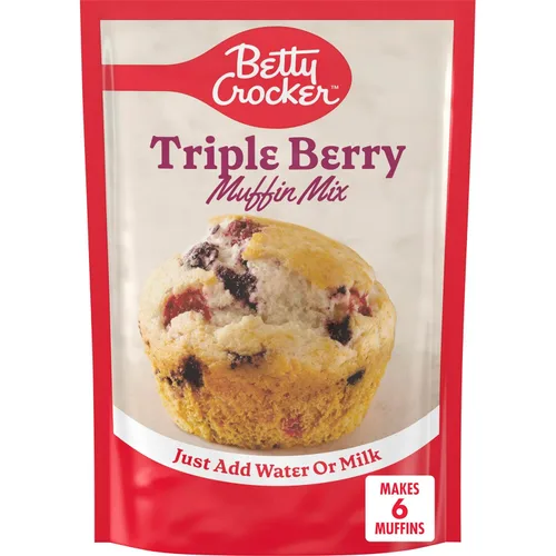 Miniatura 19 de Betty Crocker - Wild Blueberry Muffin and Quick Bread Mix (muffin de arándanos silvestres y mezcla rápida de pan), 16.9 onzas