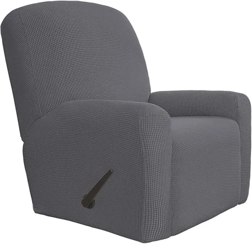 Miniatura 101 de Easy-Going - Funda elástica para sofá reclinable y sofá cama, 6 piezas, protector de muebles, suave, parte inferior elástica, tela jacquard