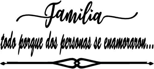 byyoursidedecal Calcomanías de pared españolas decorativas para pared Familia Todo porque Mensajes textos biblicos decorativos españoles citas