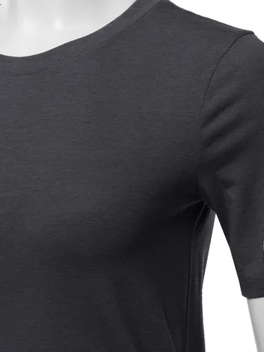 Miniatura 4 de Women's Basic Solid Premium Cotton Short Sleeve Crew Neck T Shirt Tee Tops
