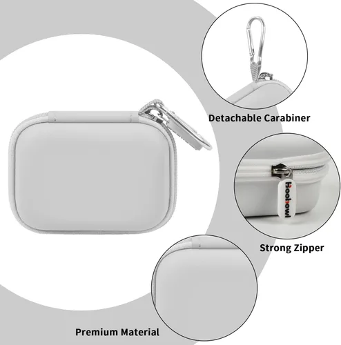 Miniatura 4 de BOOBOWL Funda de carga portátil compatible con Iwalk/para Feob/para Charmast/para Amelema/para LanLuk/para Anker Nano cargador portátil, mini bolsa