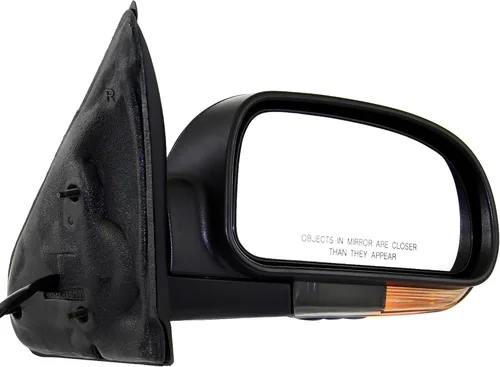 Miniatura 2 de Kool Vue - Espejo calefactable eléctrico para el lado del pasajero para Chevrolet Trailblazer GMC Envoy 2002-2009 plegado manual con luz de señal