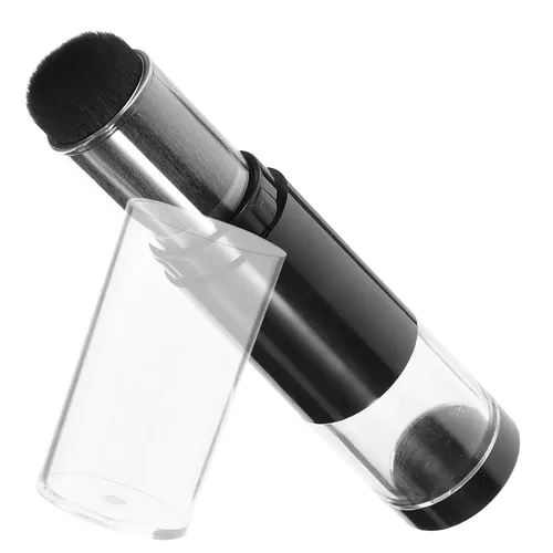 Miniatura 8 de Brocha retráctil para polvo de relieve, con frascos de botella de polvo sueltos recargables para herramienta aplicadora de tinte