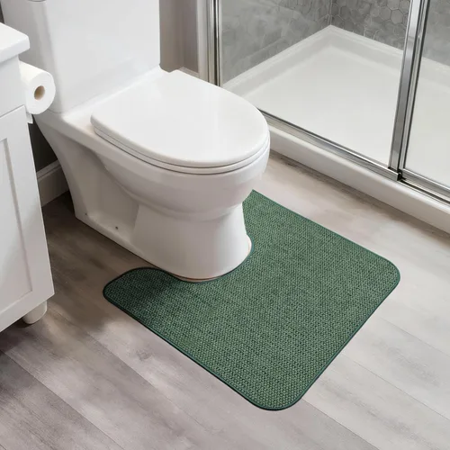 Miniatura 64 de Bosap Alfombra de Baño, Alfombras Corredoras de Baño Ultra Delgadas, Alfombras de Baño Grandes para Baño, Secado Rápido, Antideslizante, Lavable a