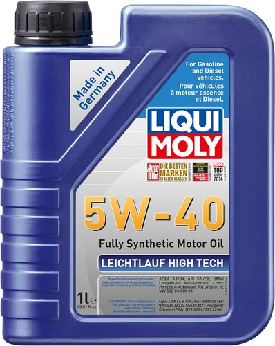 Liqui Moly 2331 Leichtlauf High Tech 5 W-40 Aceite de motor – 1 Litro