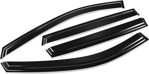 Miniatura 29 de Auto Dynasty Protectores de lluvia con cinta adhesiva compatible con Juke F15 2011-2016 4 piezas deflector de visera de ventana 12 13 14 15