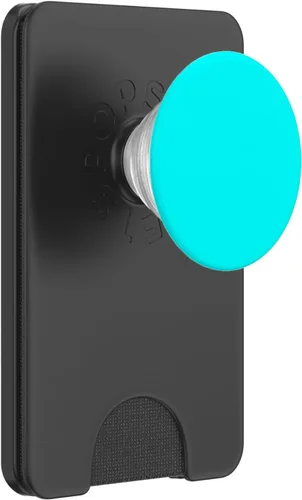 Miniatura 7 de PopSockets Agarre para teléfono con soporte expansible - Bright Aqua PopSockets intercambiable PopGrip