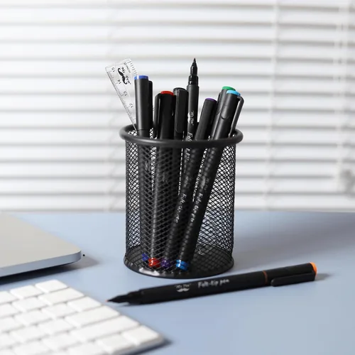 Miniatura 9 de Mr. Pen - Bolígrafos de punta de fieltro, paquete de 8, 0.028 in, colores surtidos, secado rápido, bolígrafos de punta de fieltro fina para artes
