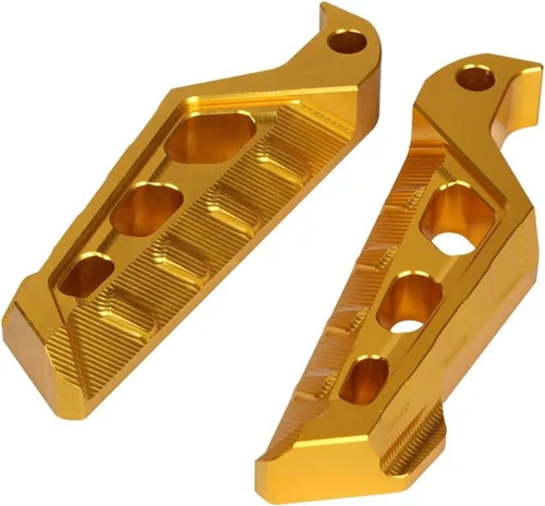 Miniatura 6 de Reposapiés trasero de motocicleta para Yamaha Xmax300 Xmax250 Xmax125 para Xmax 300 para X-Max 250 125 400 1 par de reposapiés de pasajero Negro