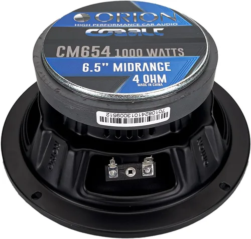 Miniatura 6 de ORION Cobalt CM654 - Altavoces tipo bala de alta eficiencia de 6.5 pulgadas de rango medio, 1000 W de potencia máxima, 250 W RMS, 4 ohmios, bobina