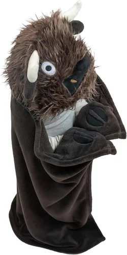 Miniatura 10 de Manta con capucha portátil Lazy One para niños, manta con capucha de animales (lobo)
