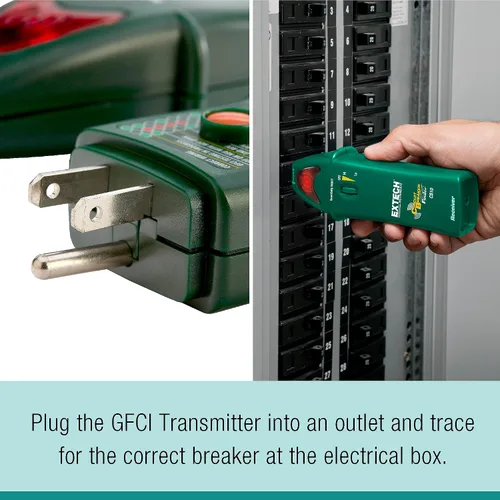 Miniatura 3 de Extech CT80 comprobador de carga de circuito AC con GFCI/AFCI