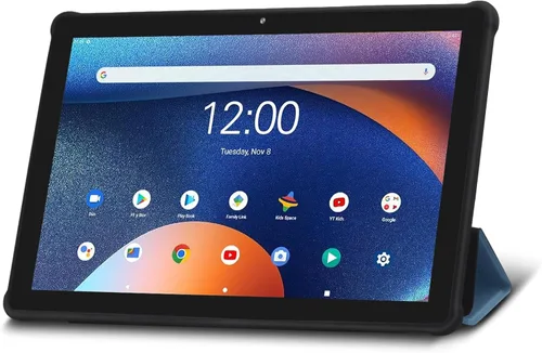 Miniatura 11 de PRITOM 2026 Tablet Android 16 de 10 pulgadas, 64 GB, 1 TB expandible, pantalla IPS HD de 1280 x 800, procesador de cuatro núcleos, 6000 mAh