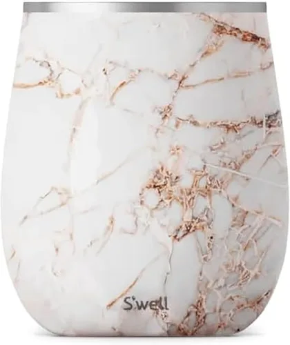 S'well - Jarra para vaso de vino Calacatta Oro