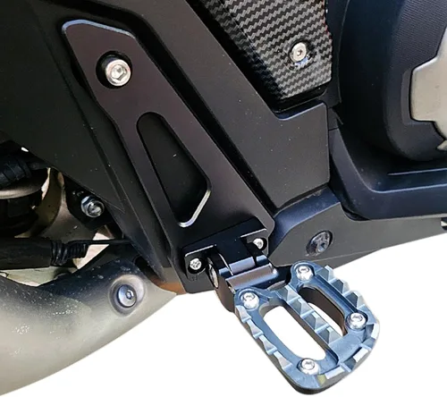 Para HO&N & DA X ADV 750 2021 2022 2023 2024 2025 2026 Reposapiés antideslizante X-ADV 750 XADV750 Estriberas Pasapiés Pasajero Pedal Plegable