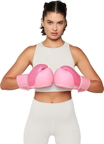 Miniatura 6 de Sanabul Guantes de Boxeo de Huevo de Pascua para Mujeres, Guantes Pro de Entrenamiento MMA Kickboxing Muay Thai, Guantes de Boxeo para Sparring