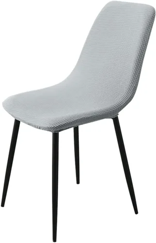 Miniatura 16 de Juego de 4/6/2 fundas elásticas de terciopelo para sillas de comedor, fundas de silla de comedor, estilo moderno, universal, sin brazos, protector