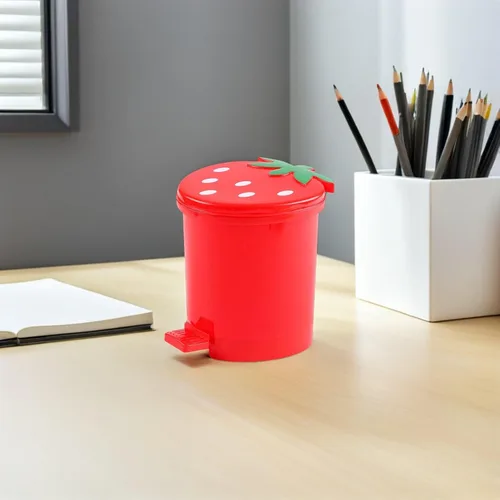 Miniatura 6 de PRETYZOOM Papelera de escritorio Papelera Papelera para bolígrafo, Portavasos, Portavasos, Portavasos, Papelera de escritorio, Papelera Kawaii