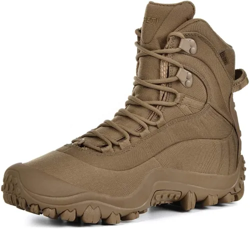 Miniatura 8 de Botas tácticas para hombre de 8 pulgadas, botas militares impermeables