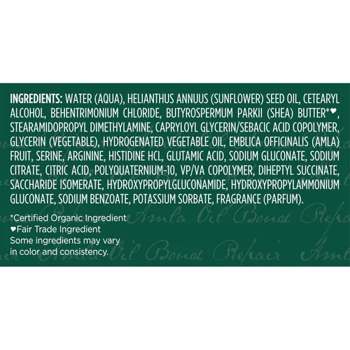 Miniatura 8 de Acondicionador Sin Enjuague Reparador de Enlaces Shea Moisture con Aceite de Amla Protege Contra el Daño y Fortalece los Enlaces del Cabello