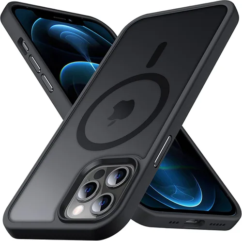 Miniatura 9 de Anqrp Funda magnética a prueba de golpes para iPhone 11, [compatible con MagSafe] [probada contra caídas de grado militar] Funda delgada de silicona