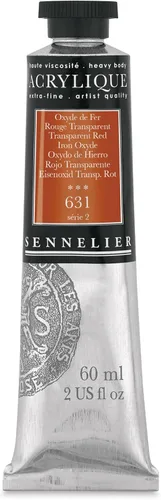 Miniatura 15 de Sennelier Acrílico para artistas extrafinos, 2.0 fl oz, luz verde cromo S3