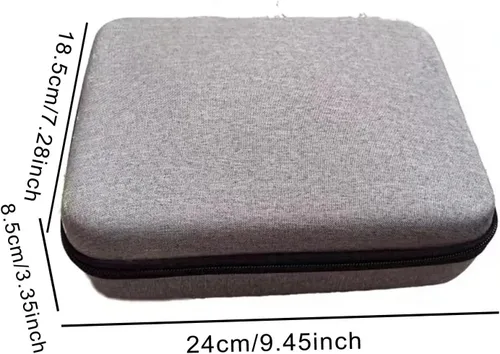 Miniatura 6 de Compatible con drones RC, estuche de transporte de viaje con almacenamiento protector para cuadricóptero y controlador (para E88Pro)