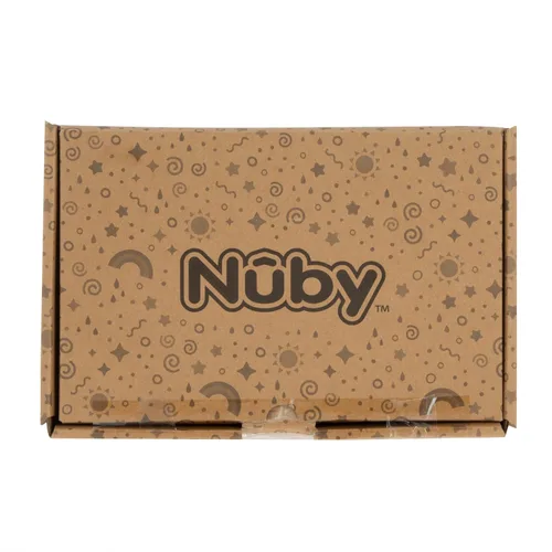 Miniatura 6 de Nuby Vaso antiderrames con boquilla dura de fácil agarre, de 10 onzas, para bebés de 6 meses, color verde/rojo/azul (paquete de 36)
