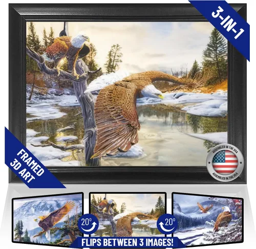 Miniatura 39 de Póster 3D de león, tigre y lobo con lengua hacia fuera 11.8 x 15.7 pulgadas Pósteres e imágenes de animales salvajes Regalos de recuerdos