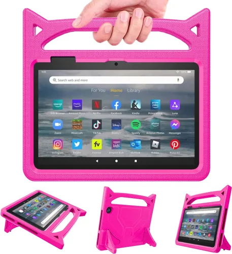 Miniatura 8 de Funda para tablet de 7 pulgadas para niños, solo compatible con 12ª generación, versión 2022. Funda ligera a prueba de golpes a prueba de niños