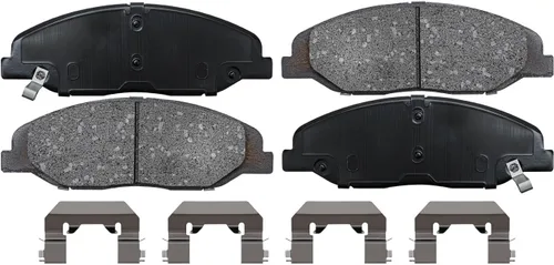 Miniatura 6 de Detroit Axle - Pastillas de freno de cerámica delanteras Reemplazo de pinza de freno derecha para Dodge Ram 1500 Dakota, Ram 1500 Classic - Juego
