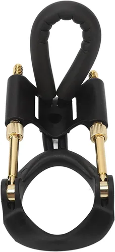 Miniatura 8 de ACAGALA Masaje Masculino Kit de Soporte de Estiramiento Efectivo Ajustable Hombres Pene Apoyo Ensanchador Negro Oro