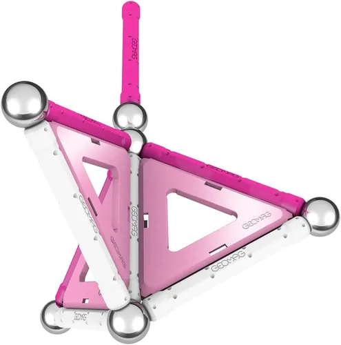 Miniatura 6 de Geomag Paneles, rosa (22 piezas)