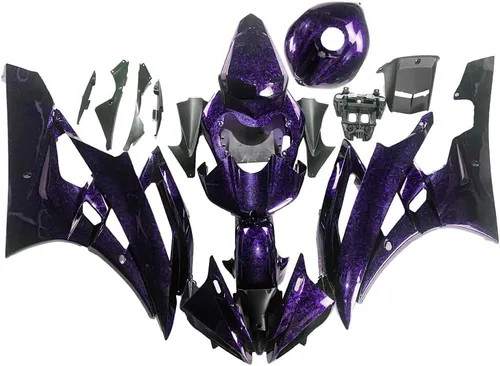 Miniatura 17 de Nardo gris carenado apto para Yamaha 2006 2007 YZF R6 inyección ABS plásticos carrocería kit cuerpo cuerpo cuerpo trabajo 06 07 YZF-R6