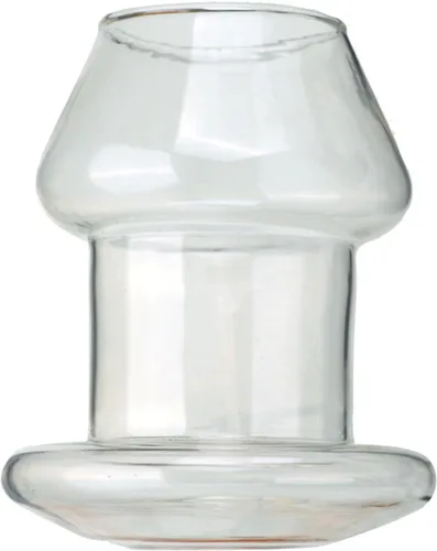 Miniatura 4 de Tubo de vidrio transparente hueco con tapón anal para masturbación masculina y femenina Juguetes sexuales para adultos