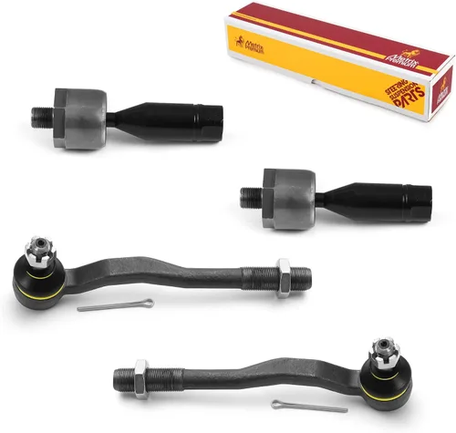 Miniatura 163 de Metrix Premium Chassis Parts - Juego de 4 barras de acoplamiento interior y exterior para Audi A3 15-16, Seat Leon 06-20 (México), 09-17 Volkswagen